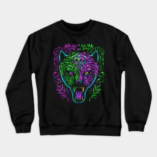 Retro feline Crewneck Sweatshirt